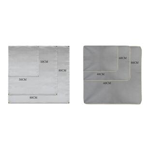 三峰出柴火炉防火布隔热耐高温玻璃纤维阻燃防烫布隔热垫野炊烧烤