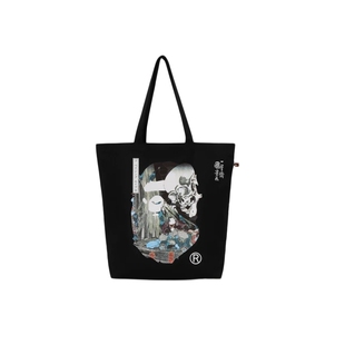 BAPE X UKIYO-E联名配饰浮世绘图案托特包903891P