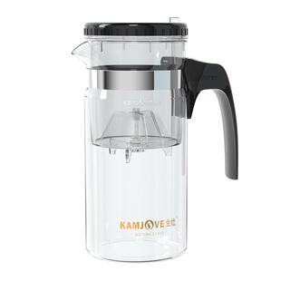 金灶TP-300飘逸茶壶玻璃弹压式茶道杯茶水分离冲茶器泡茶壶大容量