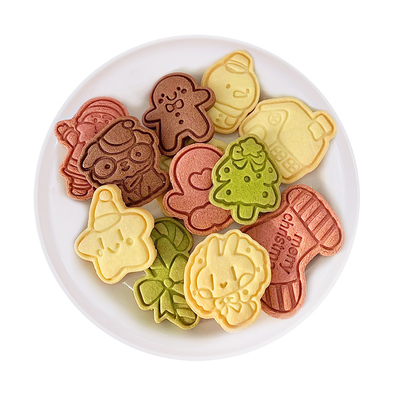 圣诞节卡通饼干模具按压烘焙工具