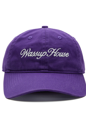 WassupHouse刺绣基础弯檐帽