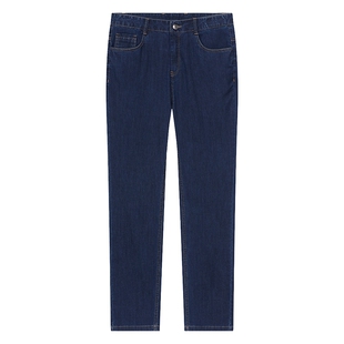 百斯盾官方男士牛仔裤夏季宽松凉爽透气中直筒男裤