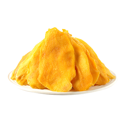 芒果干500g纯手工制作厚切鲜芒