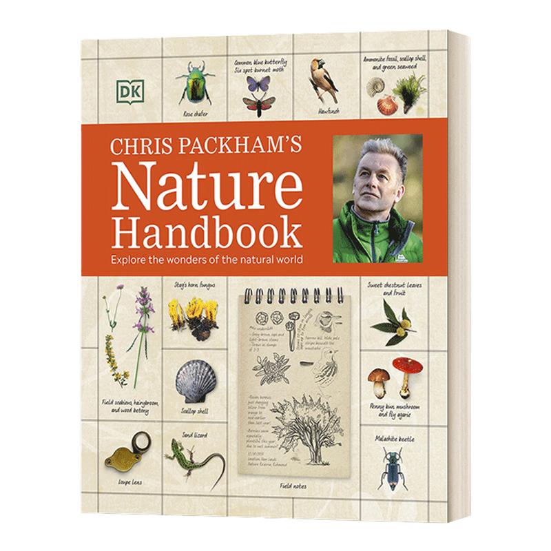 英文原版 Nature Handbook Chris Packham DK 自然科学百科 DK 精装 探索大自然野生动物植物百科全书自然科普书籍 进口书