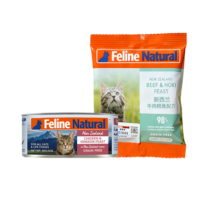 K9Natural猫主食罐头试吃冻干粮