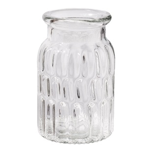 高级感法式复古简约透明花瓶ins风玻璃插花水培客厅餐桌装饰摆件