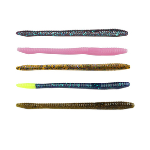 精细面条虫 4.5寸 ZOOM Finesse Worm 20条 鲈鱼德州钓组路亚软饵