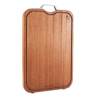 美厨乌檀木菜板实木砧板切菜板加厚家用水果案板粘板整木刀板