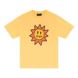 【官方正品】【比伯同款】drew house太阳短袖T恤 26夏男女同款
