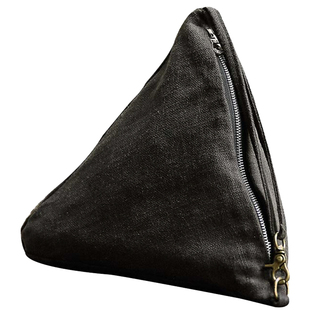 迷你布包女粽子包文艺三角包复古手拎包帆布袋手提小包手拿零钱包