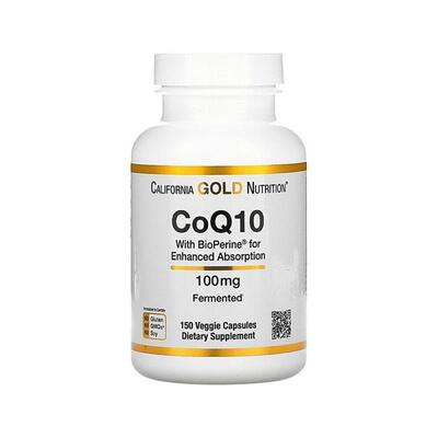 香港直发iHerb California Gold Nutrition辅酶Q10胶囊护心150粒