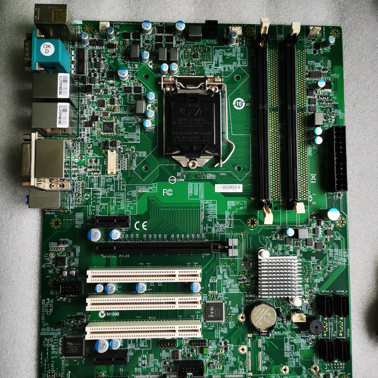 询H81工控机主板，ATX板，上4代CPU图片