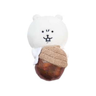 Joke Bear自嘲熊Nagano橡果DJ熊电脑挂毛绒玩偶玩具 生日送礼