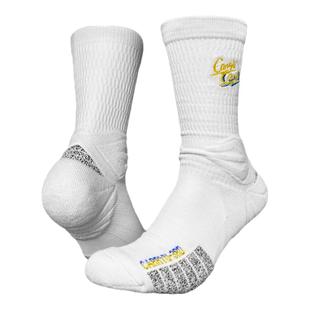 【CarryU三周年限定】精英实战高帮莱卡国产纳米纱线防滑袜篮球袜