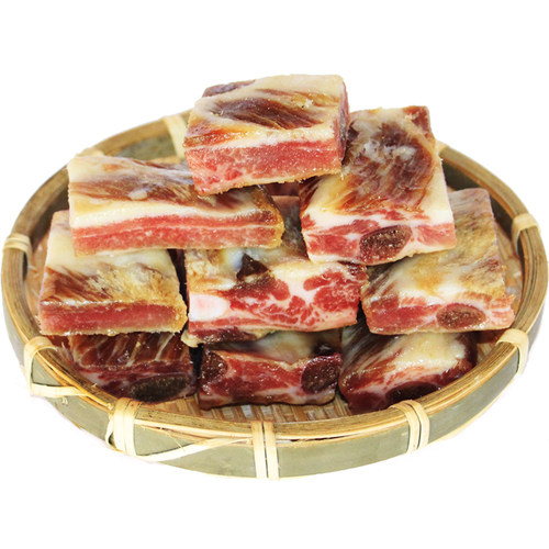 云南特产 丽江腊排骨 土猪腊肉排骨 正宗农家软排  非烟熏送蘸水