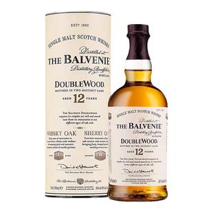 百富12年双桶单桶12年单一麦芽威士忌700ml'英国进口洋酒正品行货