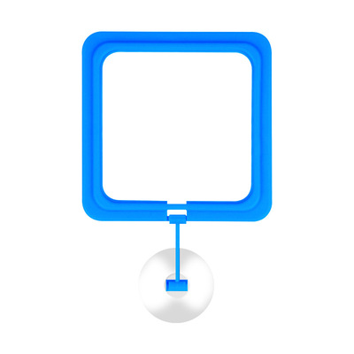 鱼缸喂食器防飘散漂浮悬浮喂食圈