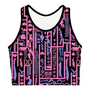 欧美辣妹瑜伽背心套装女性感防震运动文胸内衣训练健身服短裤新款