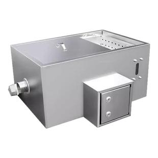 厨房饭店不锈钢餐饮隔油池污水油水分离器水油商用餐厨排水处理器