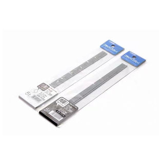 现货Wave圆形空心改造圆胶管材料模型高达灰色厚薄OM221-548