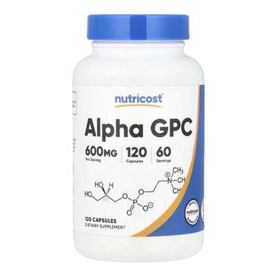 Nutricost天然胆碱Α-GPC神经肌肉健康营养素支持大脑活力帮助