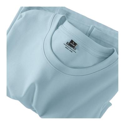 班尼路男士长袖t恤酒红色打底衫