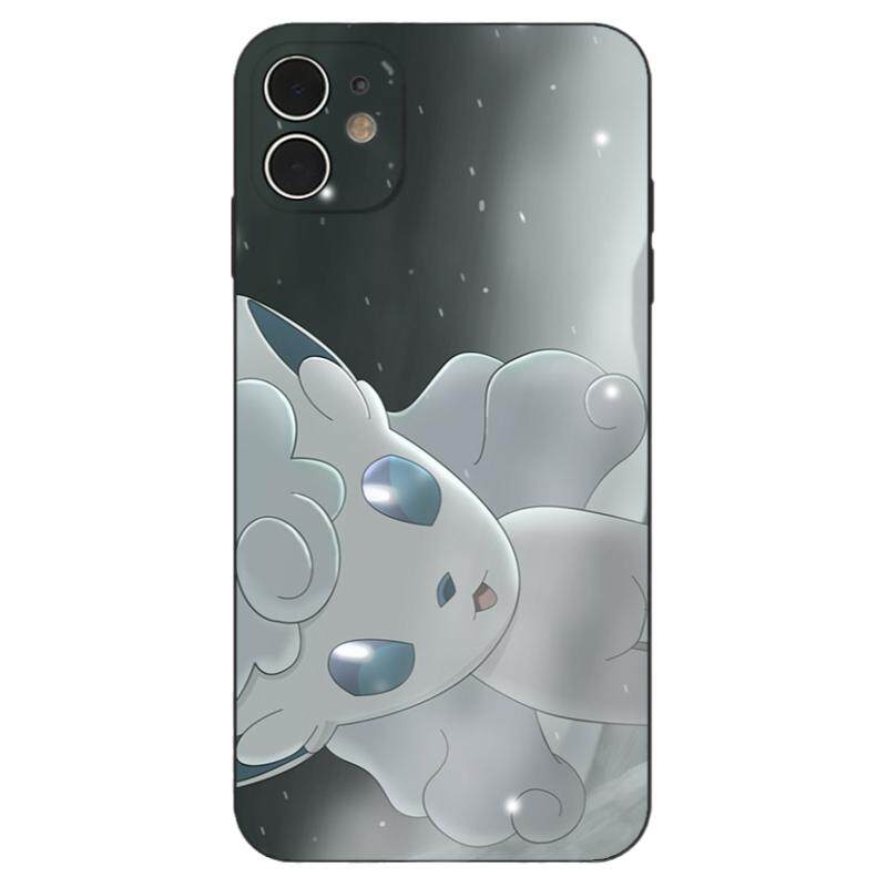 冰六尾宝可梦适用苹果iPhone16玻璃14/12/13硅胶15ProMax全包防摔手机壳华为OPPO小米VIVO安卓硅胶保护壳