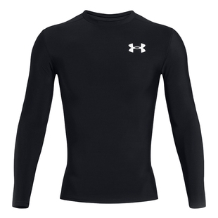 安德玛UA健身衣男2025秋季新款紧身长袖T恤透气运动服上衣1387696