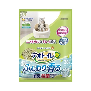 佳乐滋清新庭园香沸石猫砂3.8L 除臭抑菌 干湿分离双层猫砂盆专用
