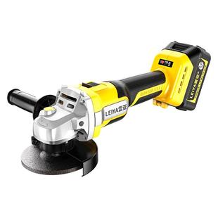 雷亚无刷角磨机锂电池抛光机切割机打磨充电式角向磨光机电动小型