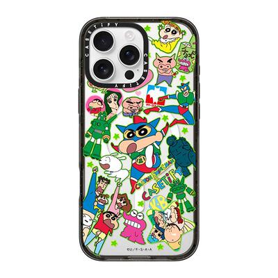 蜡笔小新 x CASETiFY 联名系列 贴纸 适用于iPhone17ProMax/17Pro/16ProMax/16Pro镜面透明手机壳