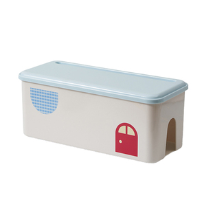 多巴胺插排插座收纳盒桌面电源线插线板装饰遮挡充电器集线器整理