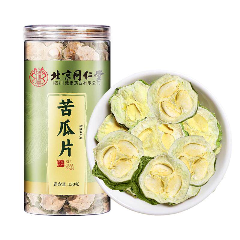 苦瓜片干降血糖精选新鲜天然晾晒干切片纯苦瓜泡水正品官方旗舰店