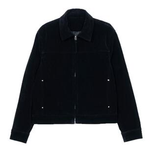 Holocene美式潮牌深棕复古短款外套男秋季高级感宽松休闲翻领夹克