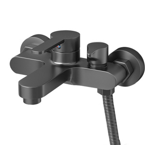 淋浴花洒套装简易全铜混水阀水龙头冷热沐浴卫浴淋雨增压浴室浴缸