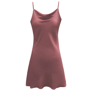 吊带睡裙女夏季2025新款薄私房火辣调情红色丝绸女士性感睡衣春秋