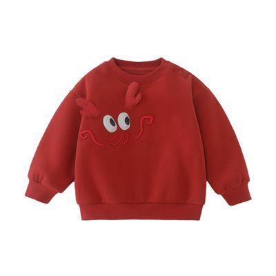 宝宝秋冬圆领卫衣齐齐熊