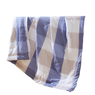 人造棉夏凉被苏香绸单人宿舍学生夏被棉绸空调被可机洗夏季薄被子