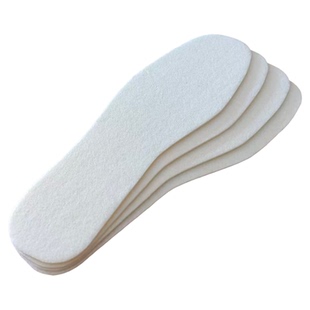 超薄鞋垫女士薄鞋垫夏季光脚可垫舒适透气男款吸汗防臭羊毛毡鞋垫