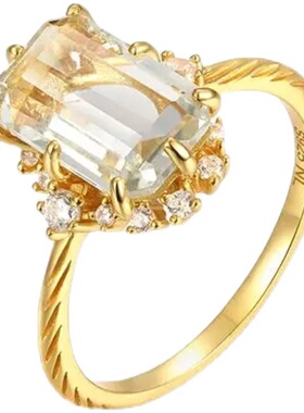 纯银戒指欧美复古风轻奢