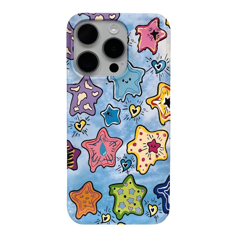 海洋星星世界适用iPhone17promax手机壳华为mate70苹果16新款小米15红米k80硬壳OPPOReno14爆款卡通菲林软壳