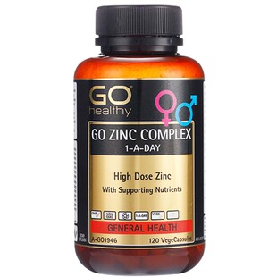 GO Healthy 高之源复合锌胶囊120粒 男性常备
