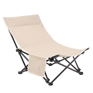 躺椅户外折叠椅子便携月亮椅露营椅野外钓鱼凳子办公室午休沙滩椅