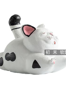 样板间几桌面可爱猫咪摆件