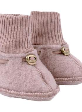 85Z补 Little家mikk line FW25秋冬新生儿宝宝美利奴羊毛脚套袜套