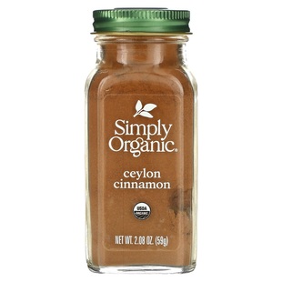 Simply Organic有机锡兰肉桂粉调味料冲饮烘焙咖啡