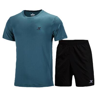 男士运动套装特步速干透气