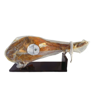 西班牙伊比利亚火腿整只进口48个月黑猪后腿即食生吃红标黑标风干