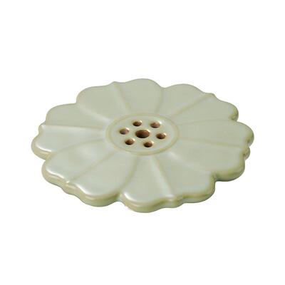 汝窑开片可养小号茶托礼盒