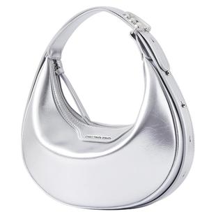 Amazing Song乙颂半月包小号新款银色时尚单肩手提斜挎月牙包包女